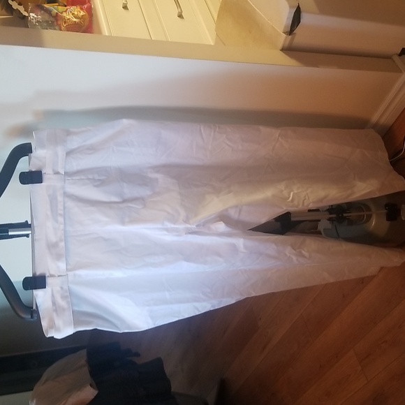 Mark White Paperbag Waist Jeans Wide Leg 22 - Picture 15 of 15